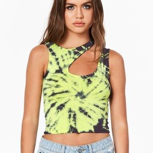 LF Tie Dye Crop Top